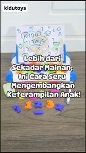 Mainan Anak Drawing Board Kidu Toys: Manfaat & Spesifikasi