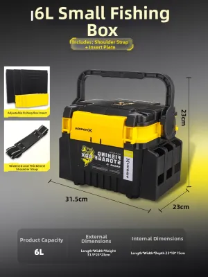 HISTAR | Multifunctional Portable Fishing Tackle Box Large Capacity Thickened
