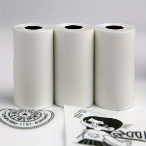 57*25Mm Clear Thermal Label Paper Self-Adhesive for Pocket Printer Transparent Printing Label for Photo Journals Notes And Memos