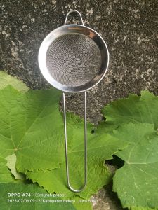 saringan teh bahan setenlis anti karat 10cm