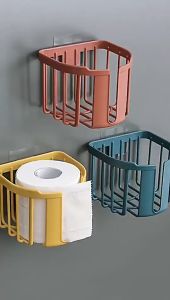 SMK.C308 Rak Tisu Toilet Model Tempel Dinding Untuk Kamar Mandi