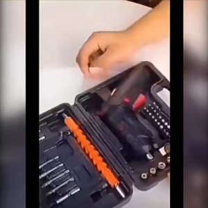 48PCS Drill Multifunctional Portable Cordless electric drill  Original Cordless Electric Screwdriver cordless hand drill electric screwdriver set cordless screwdriver electric drill rechargeable electric screwdriver cordless cordless screwdriver set