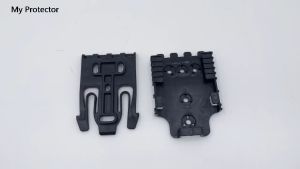 QLS 19 22 Tactical Quick Release Plate Molle Holster Locking System Holster Belt Adapter Accessories