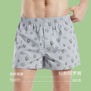 Septwolves Pure Cotton Five-Quarter Shorts Loose Fit Summer Casual Beach Pants Straight Leg mid Waist Fashion Urban Style