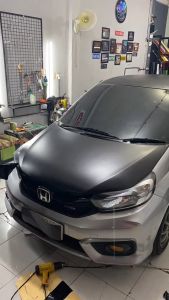 Stiker Skotlet Mobil & Motor Hitam Doff