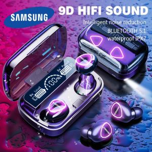 🎧【สต๊อกพร้อม】จัดส่งฟรี + ปลาคอด🎧Samsung M10แบบสัมผัสชุดหูฟังสแตนด์บายได้นานเบสลดเสียงสเตอริโอคู่แบบหูฟังไร้สายบลูทูธ TWS ของแท้สินค้าใหม่