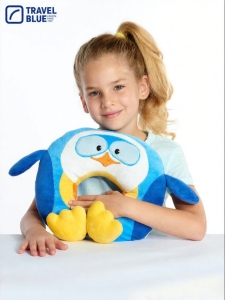 Travel Blue | U-shaped Childrens Travel Neck Pillow