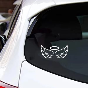 Guardian Angel Wings Vinyl Sticker Car Window Windshield Body Side Bumper Hood Decor Decal Decoration Auto Tuning Accessories
