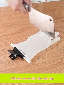 Găng tay cao su ngắn có hình hươu siêu dai găng tay rửa chén găng tay nấu bếp