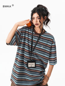 BWKA | Retro Fashion Stripe T-shirt