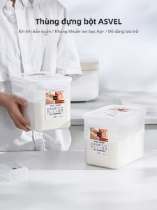 Asvel | Antibacterial Sealed Moisture-proof Insect-proof Flour Bucket