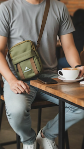 Tas Selempang EIGER PORTEGE VERTICAL Pouch a6sport