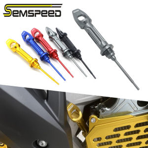 SEMSPEED Motorcycle CNC Engine Oil Level Guage Dipstick Measure For ADV160 ADV150 ADV 160 150 2019-2022 2023 2024