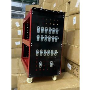 Kệ đựng đồ nghề dụng cụ 3 tầng sơn mạ tĩnh điện cứng cáp dày dặn
