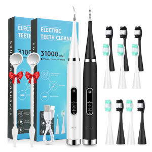 Ultrasonic Electric Toothbrush Teeth Cleaning 5 Level Plaque Stain Tartar Remove  Waterproof Toothbrush HC-09