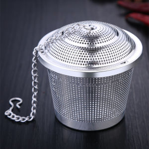 Stainless Steel 304 Seasoning Ball Soup Flavor Treasure Spice Box Ball Tea Leaf Flavoring Ball Filter Ball Tea Strainer