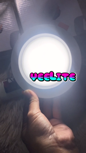 YEELITE Ultra Thin LED Ceiling Light Pin Light Panel Lights 2 Colors 3500K/6500K Selectable 5W/9W/12W/18W/24W LED for Living room Bedroom