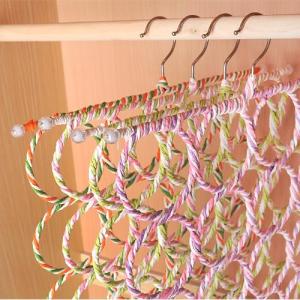 Nordic Style Home Use Clothing Accessories Rack Belt Tie Scarf Hanger Storage Organizer Handmade Chinese Origin A5214