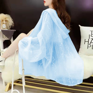 Ultra-Fairy Summer 2025 Womens Hatless Loose Thin Cotton Poplin Shirt Breathable Sun Protection Outerwear Fashionable Top