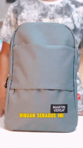 Martinversa TR20 Tas Ransel Pria Backpack Men Laptop Kanvas