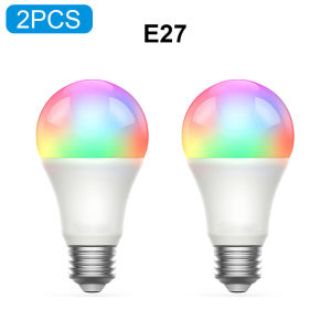 E27 9W 2700-6000K RGB Candle Bulb LED Multicolor light 12 Colors 240V 200V Smart lighting Dimmable Control Lamp