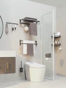 Rak Kamar Mandi Tempel: Rak Dinding Tempel & Aksesoris