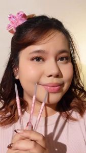 SANIYE 【BPOM】 4 warna 2 In 1 Long-Lasting Waterproof Rotation Eyebrow Pencil With Eyebrow Brush On Point M334