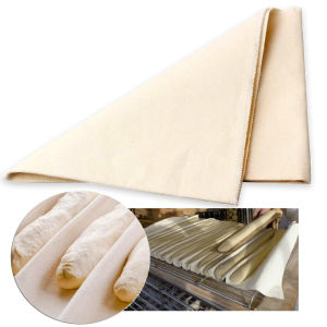 Pure Cotton Bread Fermentation Cloth Breathable for French Baguette And European Bread Commercial Use Kitchen Baking Tool