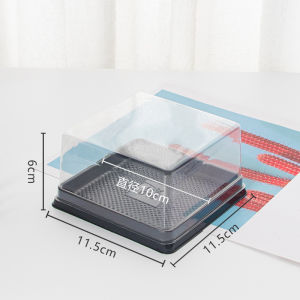 ผลไม้เค้กสกปรกกล่องบรรจุภัณฑ์ Pastry Shop เบเกอรี่ Diy อุปกรณ์เบเกอรี่ Croissant แซนวิช Layered เค้กพัฟกล่อง Pastry