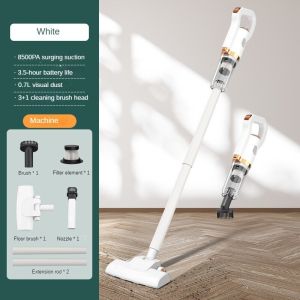 Wireless Vacuum Cleaner Handheld Electric Sweeper 8500Pa 120W Powerful Cordless Home Car Remove Mites Dust Cleaner