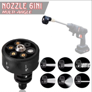 Nozzle 6in1 Sprayer Jet Cleaner Portable Kepala Spray Jet Cleaner Cordless