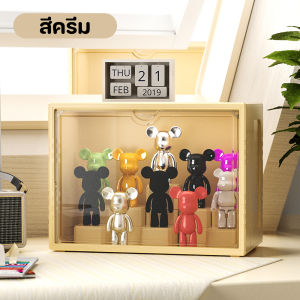 กล่องใส่โมเดล ชั้นวาง art toy กล่อง แบบใส อะคริลิคฝาครอบ ใช้ง่าย วางซ้อนได้ ความจุขนาดใหญ่ มีสี่สไตล์ให้เลือก