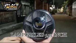 Lampu projector Led Biled 5.75 inch Headlamp Reflektor Biled LED 5.75 Inch Universal Lampu Motor Mobil