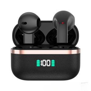 Wireless Bluetooth 5.4 Earbuds Semi-in-ear Design Endurance Battery Earphones With Mic Display Companion for Active Lifestyles