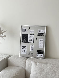 CHIGUASHAONV | Modern Minimalist Magnetic Stainless Steel Decorative Picture Suitable for Living Room