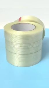 Nurm Fiber Glass Tape Length 50m Strong Adhesive Seal Tape For Packaging Fixed Bundled