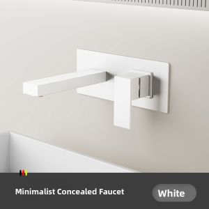 DXD | LCD Display Wall Mounted Hot and Cold Basin Faucet