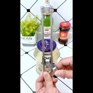 Easy Use Non-Slip Stainless Steel Adjustable for Kitchen Accessories Bottlle Can Jar Opener