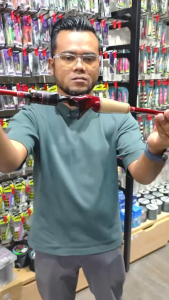 BOSSNA - BS MONSTER RED POWER LTD 6ft JIGGING ROD SOLID CARBON SPINNING/CASTING ROD
