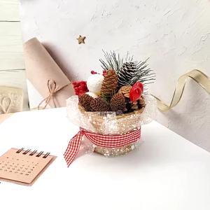 Cây Thông Nhí (Kèm Đèn) TNM Cây 20cm Decor Giáng Sinh Cây Thông Noel TTNTSS388