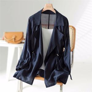 LIANGYILAILIN | Lightweight Sun Protection Open Collar Long Sleeve Coat