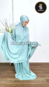 BANAU - Mukena Dewasa Sabila 2 in 1 Mewah Adem Terbaru