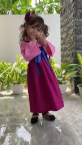 Kostum Anak Model Mulan | Kostum Anak Perempuan | Kostum Photoshot Anak | Pakaian Anak Perempuan
