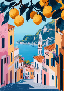 BILIBILI | DIY Pictures By Numbers Town Scenery Kits Painting By Number Drawing on Canvas Hand Painted Picture Gift Home