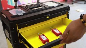 Heavy Combined Pull rod toolbox Duty Portable Detacheable Hardware toolbox Premium Trolleybox