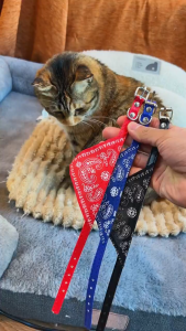 PETCARESMY Scarf Collar Neckerchief Pet Ties Puppy Dog Cat Neck Scarf Pets Fashion Small Adjustable Pet Dog Cat Bandana