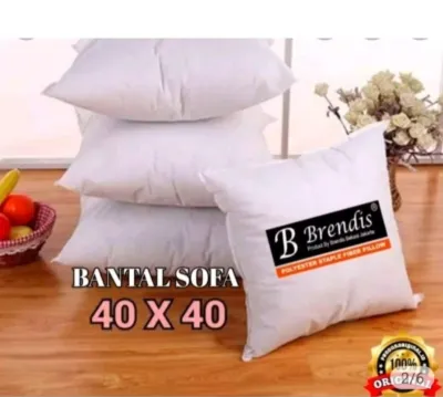 bantal sofa kursi brendis 40x40 EXLUSIVE PREMIUM hotel 100% silikon bantal sofa