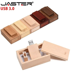 Jaster | High Speed Wedding Gift Photography USB 3.0 USB Flash Drive 128GB Pen drives 64GB Wooden Memory Stick 32GB U Disk 16GB