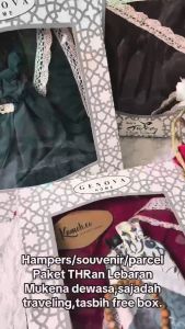 Hampers/Parcel/Souvernir Hampers Serba Istimewa Mukena hyget Sajadah Travel & Tasbih