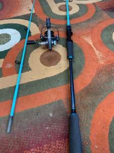 Joran zorro Majestic set Reel dragcliker one way
